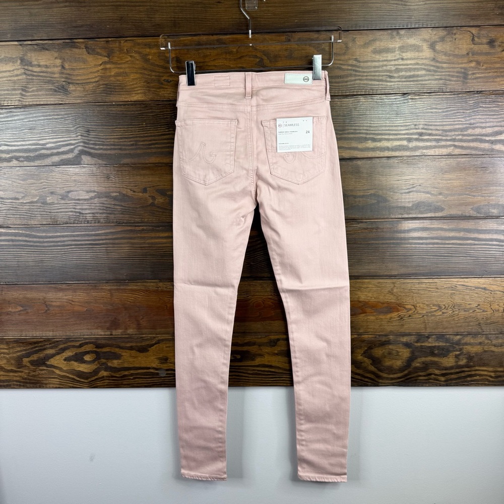 AG Adriano Goldschmied Farrah Ankle Seamless High Rise Skinny Jeans Size 24 New - Picture 5 of 10